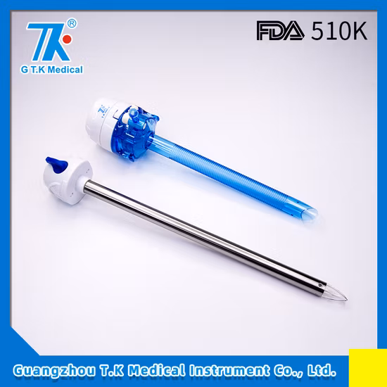 CE ISO13485를 갖춘 수술 기구 복강경 Bladeless 광학 투관침